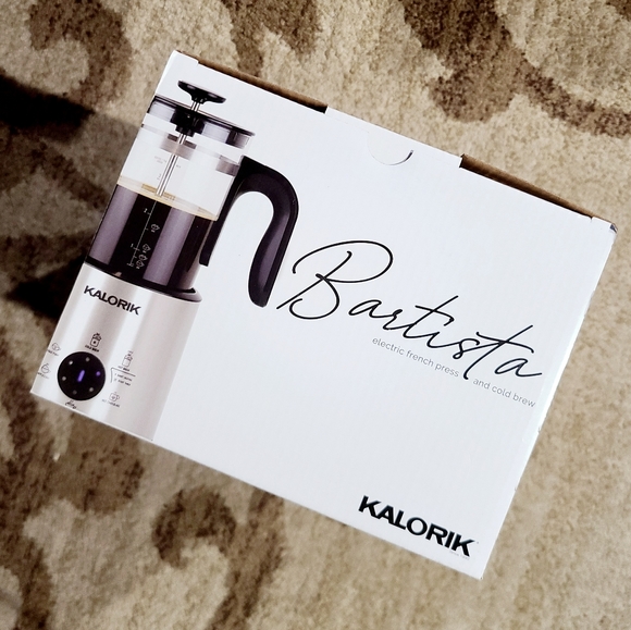 ☕ NIB‼️ Kalorik brand Stainless Steel Barista French Press - Picture 14 of 14
